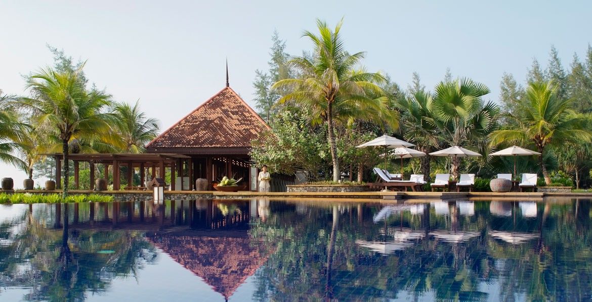 Tanjong Jara Resort, Terengganu - A Small Luxury Hotels Of The World Дунґун Екстер'єр фото The pool at the Four Seasons Resort